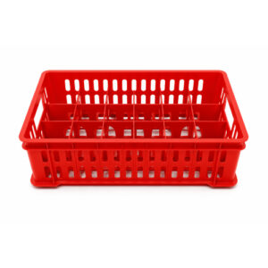 24 COMPARTMENT STACKABLE GLASS RACK ; 24格可堆叠酒杯筐
