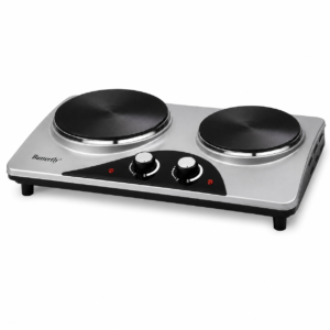 BUTTERFLY DOUBLE HOT PLATE；BUTTERFLY 双头电热炉