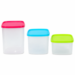 BESTWARE SQUARE TRANSPARENT CONTAINER ; BESTWARE 四方保鲜盒