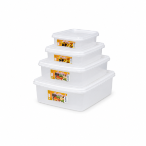 BESTWARE RECTANGULAR SHALLOW FREEZER CONTAINER ; BESTWARE 长方矮身保鲜盒