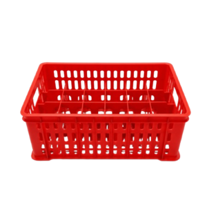 24 COMPARTMENT STACKABLE GLASS RACK ; 24格可堆叠酒杯筐