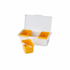 PLASTIC CONDIMENT HOLDER ; 塑料调味盒