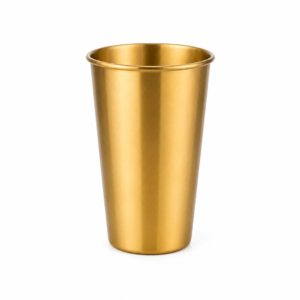 STAINLESS STEEL GOLD TUMBLER ; 金色钢制水杯