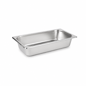 ECONOMY STAINLESS STEEL 1/3 GN PAN ; 经济款 1/3 不锈钢份数盆