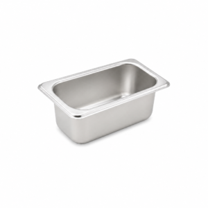 ECONOMY STAINLESS STEEL 1/9 GN PAN ; 经济款 1/9 不锈钢份数盆