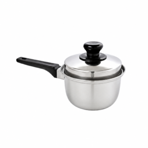 ZIRAFAH STAINLESS STEEL SAUCE POT ; ZIRAFAH 白钢单柄煲