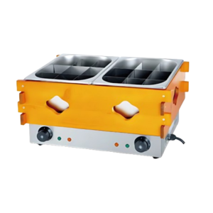 HOMELUX COMMERCIAL ELETRIC KANTO COOKER DOUBLE TANK ; HOMELUX 商用电热关东煮机（双槽）