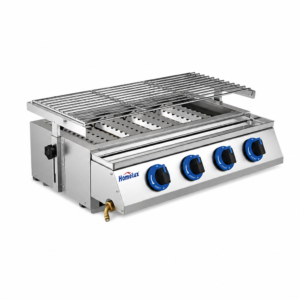 HOMELUX COMMERCIAL 4-BURNER BBQ GRILL (GAS) ; HOMELUX 商用四头燃气烧烤炉