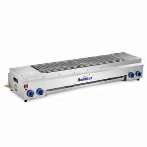 HOMELUX COMMERCIAL 120CM GAS BBQ GRILL (SMOKELESS); HOMELUX 120CM 商用无烟燃气烧烤炉