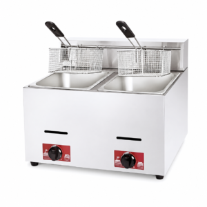 HOMELUX DOUBLE TANK GAS FRYER; HOMELUX 双槽燃气炸炉