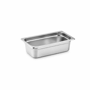 STAINLESS STEEL 1/3 GN PAN ; 1/3 不锈钢份数盆