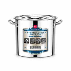 WCF STAINLESS STEEL STOCKPOT ; WCF 白钢高身汤桶