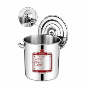WCF STAINLESS STEEL STOCKPOT ; WCF 白钢高身汤桶