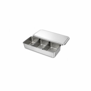 STAINLESS STEEL CONDIMENT HOLDER ; 不锈钢日式调味盒