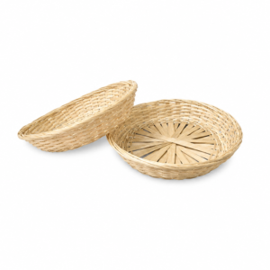 RD. BAMBOO BASKET ; 竹篮 圆