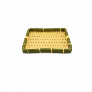RATTAN REC. SHALLOW BAMBOO BASKET ; 防藤 长方浅竹笳箩
