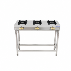 COMMERCIAL 3-BURNER SEAFOOD COOKER ; 商用3头海鲜燃气炉