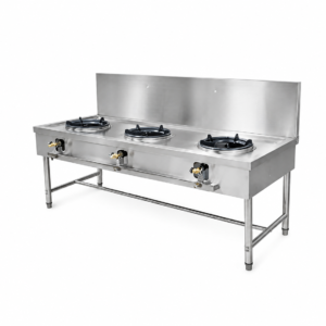 COMMERCIAL TRIPLE BURNER GAS STOVE ; 商用三头燃气炉