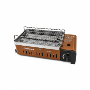 HOMELUX PORTABLE GAS STOVE WITH GRILL RACK ; HOMELUX 便携式燃气炉（配烧烤架）