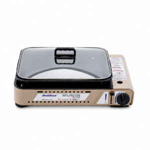HOMELUX PORTABLE GAS STOVE WITH GRILL PAN ; HOMELUX 便携式燃气炉（配烧烤盘）