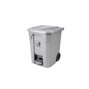 68L RAYAGO PEDAL DUSTBIN WITH WHEELS ; 68L RAYAGO 带轮脚踏式垃圾桶