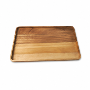 RECT. WOODEN PLATE 长方形木盘