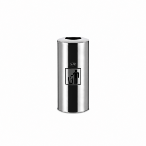 STAINLESS STEEL DUSTBIN WITH TOP OPENING ; 不锈钢顶部投口垃圾桶