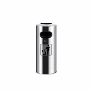 STAINLESS STEEL DUAL OPENING DUSTBIN ; 不锈钢双投口垃圾桶