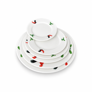 ROOSTER FLAT PLATE ; 鸡公平盘