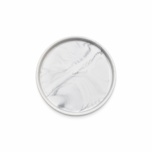 MARBLE DESIGN SERVING PLATE ; 云石圓碟