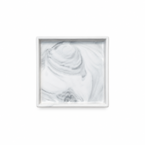 MARBLE DESIGN SQUARE DISPLAY TRAY ; 云石正方盘