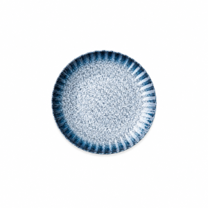 STONE GRAIN ROUND PLATE ; 菊花盘