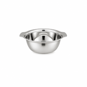STAINLESS STEEL DEEP BOWL WITH HANDLES ; 带把手不锈钢深盆