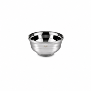 STAINLESS STEEL TOFFI DB LAYER BOWL ; TOFFI 钢双层防烫碗
