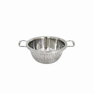 STAINLESS STEEL PERFORATED BASIN WITH HANDLE ; 带手柄不锈钢沥水盆