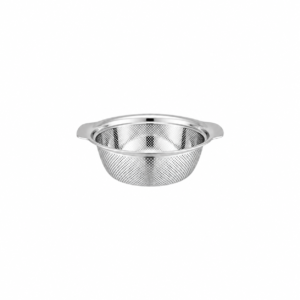 STAINLESS STEEL PERFORATED BASIN WITH HANDLE ; 带手柄不锈钢沥水盆