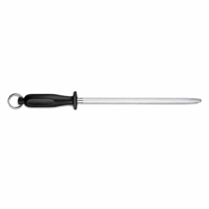 VICTORINOX SHAPENING STEEL ; VICTORINOX 黑柄磨刀棒 (30CM)