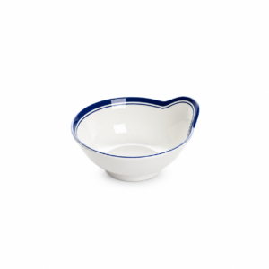 BLUE LINE SINGLE EAR BOWL ; 单耳碗 藍边