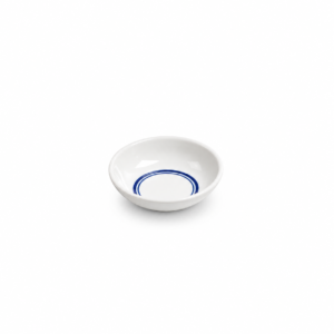 BLUE LINE SAUCE ROUND DISH ; 味碟 藍边
