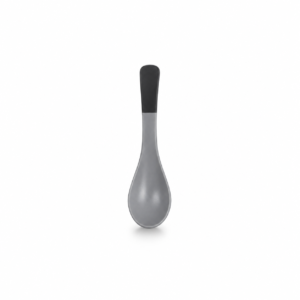 BLACK BASE/GREY SOUP SPOON ; 双色汤匙 灰黑岩