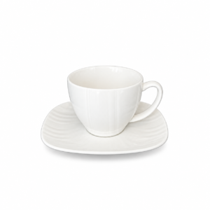 VERTICAL STRIPES COFFEE CUP & SAUCER ; 英伦线咖啡杯碟