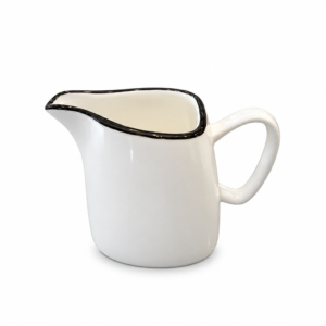 BLACK RIM MILK JUG ; 单墨线有柄奶壶