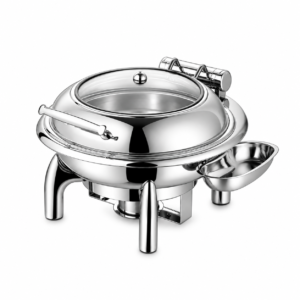 ROUND HYDRAULIC CHAFING DISH ; 圆形液压缓降餐炉