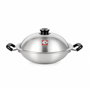 5-PLY CHINESE WOK W/LID ; 盖鼎