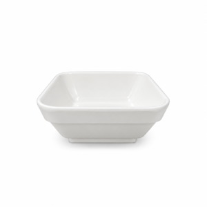 ME. SQ DESSERT BOWL ; 仿瓷四方甜品碗