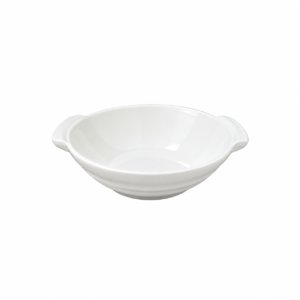 ME. DOUBLE-HANDLE NOODLE BOWL ; 仿瓷双耳面碗