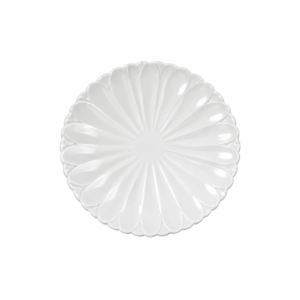 ME. FLOWER SHAPE RIM PLATE ; 仿瓷圆花形浅式盘
