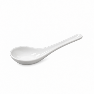 ME. THIN SOUP SPOON ; 仿瓷薄汤勺