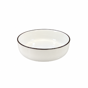 BLACK RIM BOWL ; 单墨线圆碗